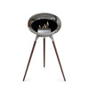 Le Feu Chromed Silver Ground Wood High | Bio-ethanol Haard | Model 2025