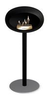 Le Feu Black Ground Steel High | Bio-ethanol Haard | Model 2025