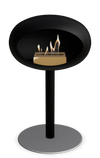 Le Feu Black Ground Steel Low | Bio-ethanol Haard | Model 2025