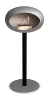 Le Feu Nickel Ground Steel High | Bio-ethanol Haard | Model 2025