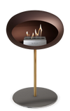 Le Feu Mocca Ground Steel Low | Bio-ethanol Haard | Model 2025