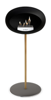 Le Feu Black Ground Steel High | Bio-ethanol Haard | Model 2025