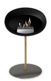 Le Feu Black Ground Steel Low | Bio-ethanol Haard | Model 2025