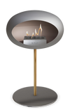 Le Feu Nickel Ground Steel Low | Bio-ethanol Haard | Model 2025
