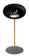 Le Feu Black Ground Steel High | Bio-ethanol Haard | Model 2025
