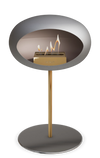 Le Feu Nickel Ground Steel Low | Bio-ethanol Haard | Model 2025