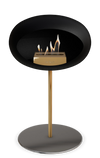Le Feu Black Ground Steel Low | Bio-ethanol Haard | Model 2025
