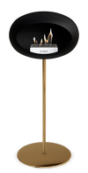 Le Feu Black Ground Steel High | Bio-ethanol Haard | Model 2025