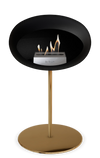 Le Feu Black Ground Steel Low | Bio-ethanol Haard | Model 2025