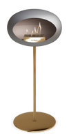 Le Feu Nickel Ground Steel High | Bio-ethanol Haard | Model 2025