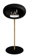 Le Feu Black Ground Steel High | Bio-ethanol Haard | Model 2025