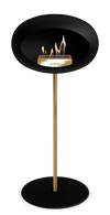 Le Feu Black Ground Steel High | Bio-ethanol Haard | Model 2025