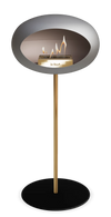 Le Feu Nickel Ground Steel High | Bio-ethanol Haard | Model 2025