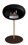 Le Feu Black Ground Steel Low | Bio-ethanol Haard | Model 2025