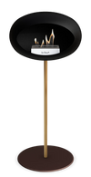 Le Feu Black Ground Steel High | Bio-ethanol Haard | Model 2025