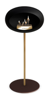 Le Feu Black Ground Steel High | Bio-ethanol Haard | Model 2025