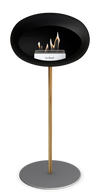 Le Feu Black Ground Steel High | Bio-ethanol Haard | Model 2025