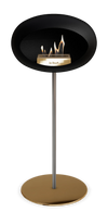 Le Feu Black Ground Steel High | Bio-ethanol Haard | Model 2025