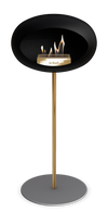 Le Feu Black Ground Steel High | Bio-ethanol Haard | Model 2025