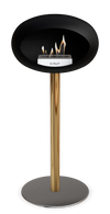 Le Feu Black Ground Steel High | Bio-ethanol Haard | Model 2025