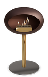 Le Feu Mocca Ground Steel Low | Bio-ethanol Haard | Model 2025
