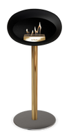 Le Feu Black Ground Steel High | Bio-ethanol Haard | Model 2025