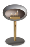 Le Feu Nickel Ground Steel Low | Bio-ethanol Haard | Model 2025