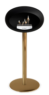 Le Feu Black Ground Steel High | Bio-ethanol Haard | Model 2025