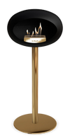 Le Feu Black Ground Steel High | Bio-ethanol Haard | Model 2025
