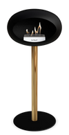 Le Feu Black Ground Steel High | Bio-ethanol Haard | Model 2025