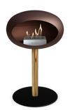 Le Feu Mocca Ground Steel Low | Bio-ethanol Haard | Model 2025