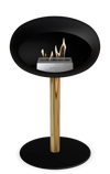 Le Feu Black Ground Steel Low | Bio-ethanol Haard | Model 2025