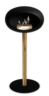 Le Feu Black Ground Steel High | Bio-ethanol Haard | Model 2025