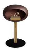 Le Feu Mocca Ground Steel Low | Bio-ethanol Haard | Model 2025