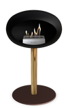 Le Feu Black Ground Steel Low | Bio-ethanol Haard | Model 2025