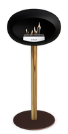 Le Feu Black Ground Steel High | Bio-ethanol Haard | Model 2025