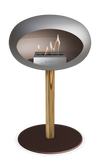 Le Feu Nickel Ground Steel Low | Bio-ethanol Haard | Model 2025