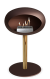 Le Feu Mocca Ground Steel Low | Bio-ethanol Haard | Model 2025