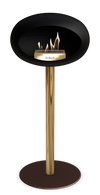 Le Feu Black Ground Steel High | Bio-ethanol Haard | Model 2025