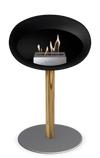 Le Feu Black Ground Steel Low | Bio-ethanol Haard | Model 2025