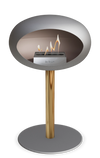 Le Feu Nickel Ground Steel Low | Bio-ethanol Haard | Model 2025