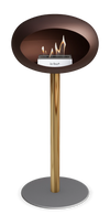 Le Feu Mocca Ground Steel High | Bio-ethanol Haard | Model 2025