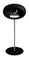Le Feu Black Ground Steel High | Bio-ethanol Haard | Model 2025