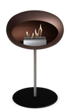 Le Feu Mocca Ground Steel Low | Bio-ethanol Haard | Model 2025