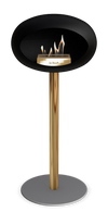 Le Feu Black Ground Steel High | Bio-ethanol Haard | Model 2025
