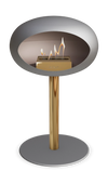 Le Feu Nickel Ground Steel Low | Bio-ethanol Haard | Model 2025