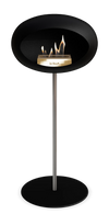 Le Feu Black Ground Steel High | Bio-ethanol Haard | Model 2025