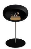 Le Feu Black Ground Steel Low | Bio-ethanol Haard | Model 2025