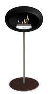 Le Feu Black Ground Steel High | Bio-ethanol Haard | Model 2025