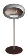 Le Feu Nickel Ground Steel High | Bio-ethanol Haard | Model 2025